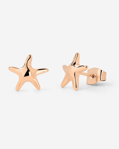 Sea Star Studs Roségold