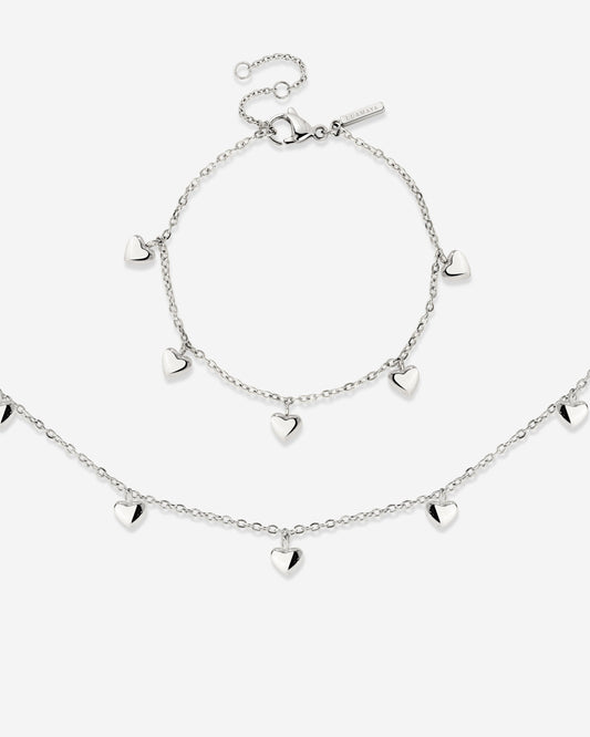 Lovely Heart Bundle Silber
