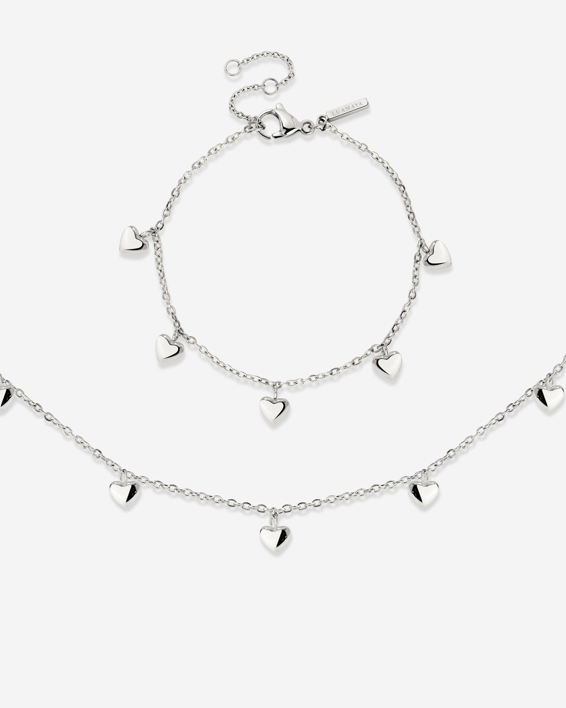 Lovely Heart Bundle Silber