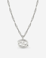 Cancer Bubble Necklace Silber