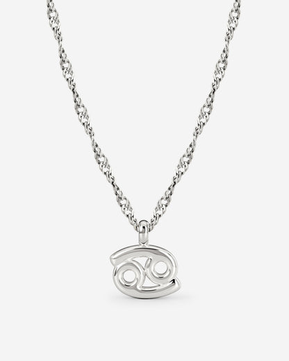 Cancer Bubble Necklace Silber