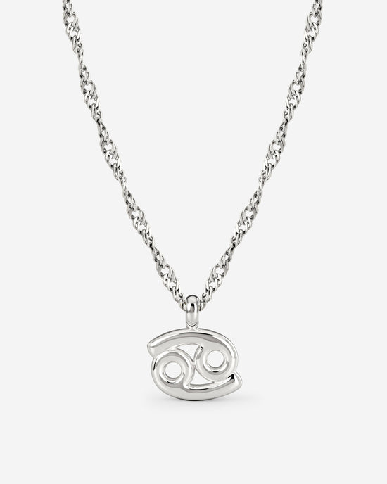 Cancer Bubble Necklace Silber