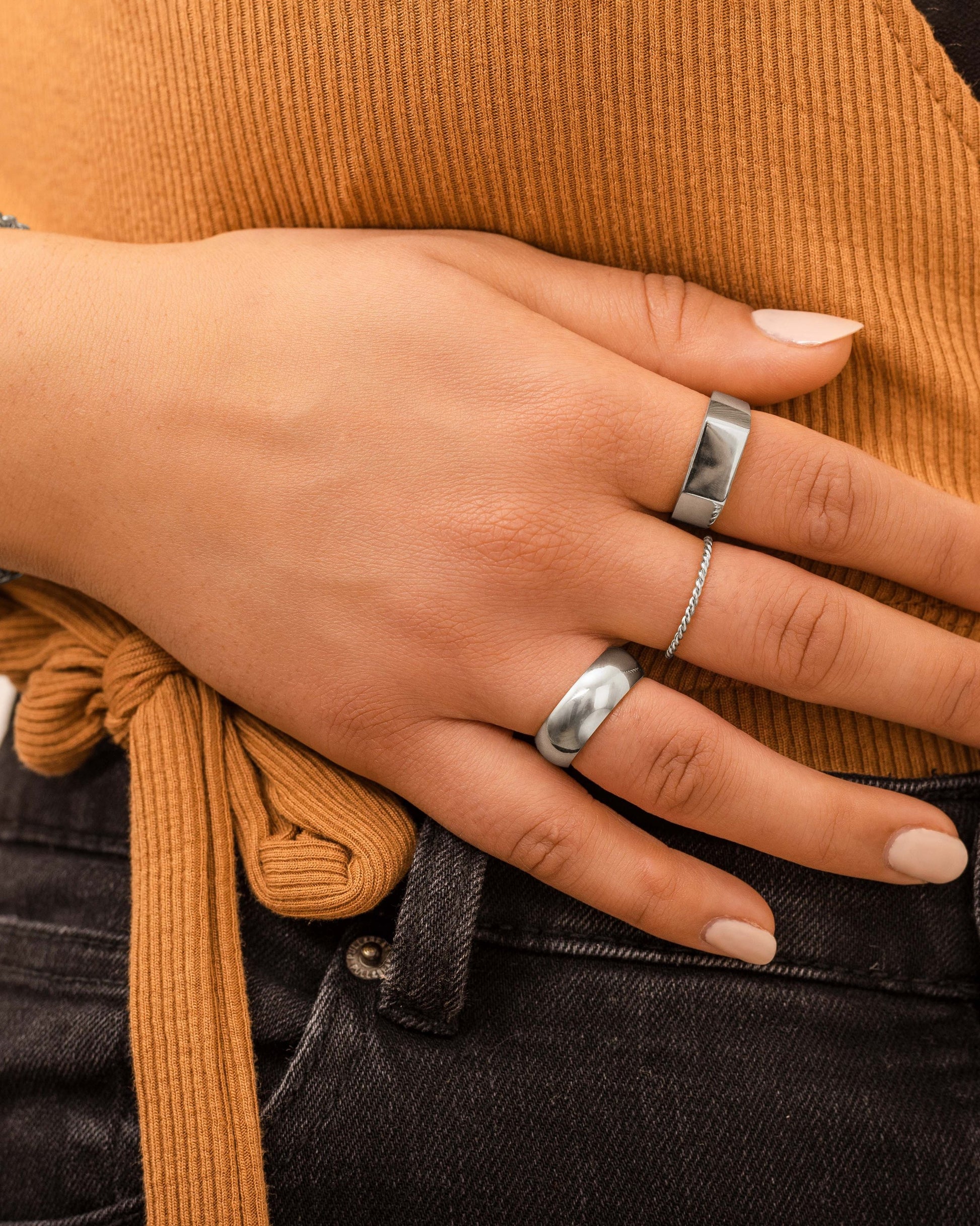Bonda Ring Silber