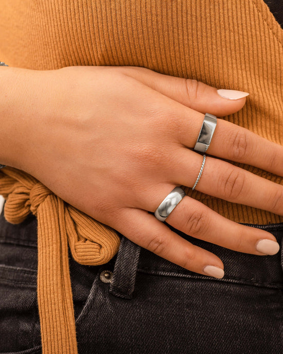 Bonda Ring Silber