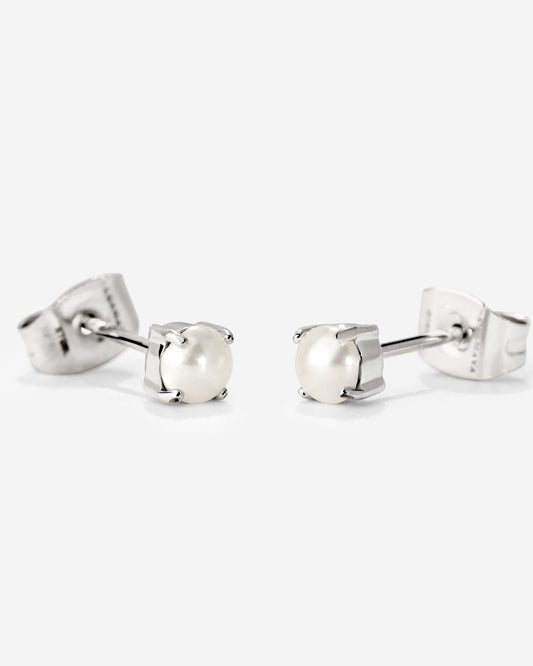 Dream Pearl Studs Silber