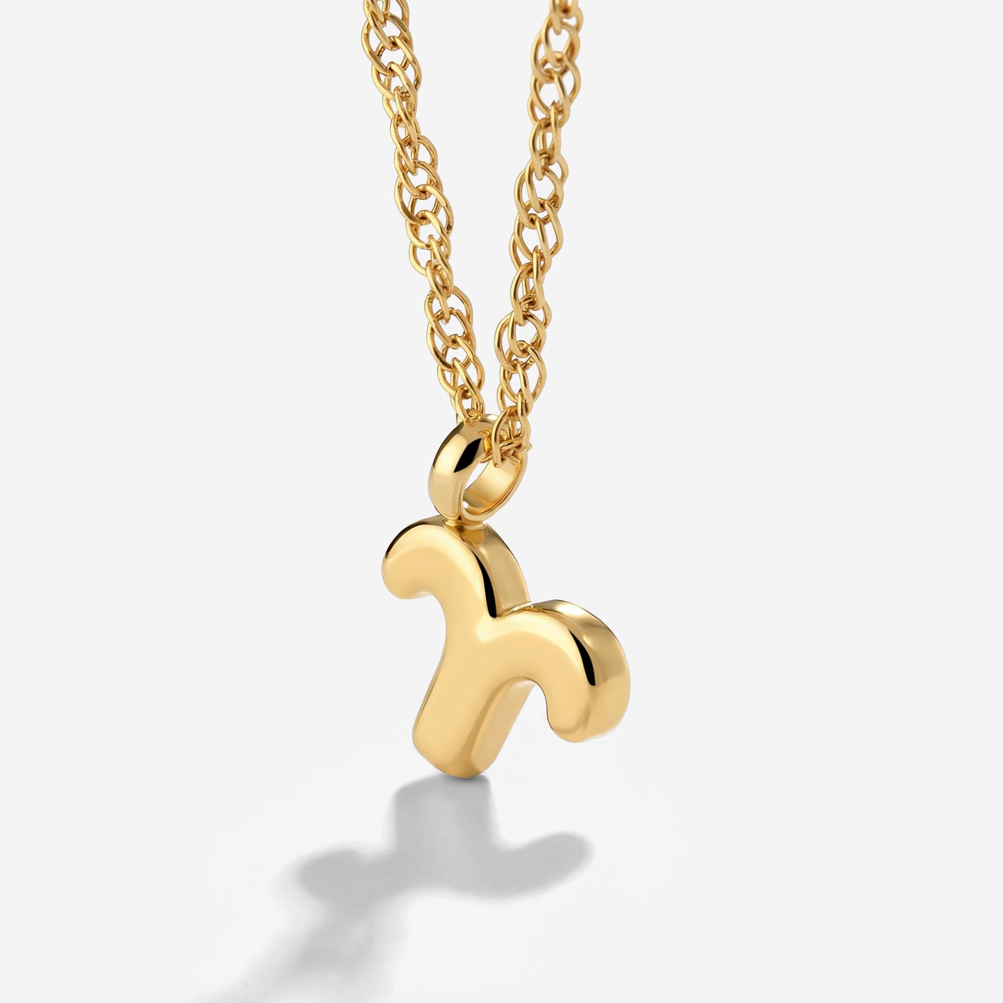 Aries Bubble Necklace Gold