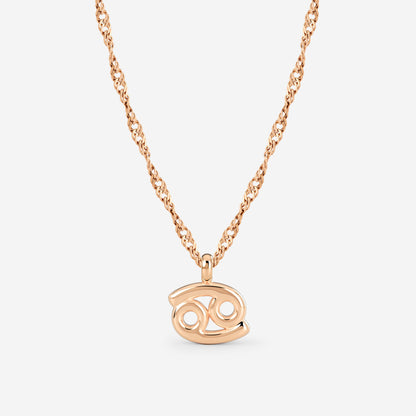 Cancer Bubble Necklace Roségold