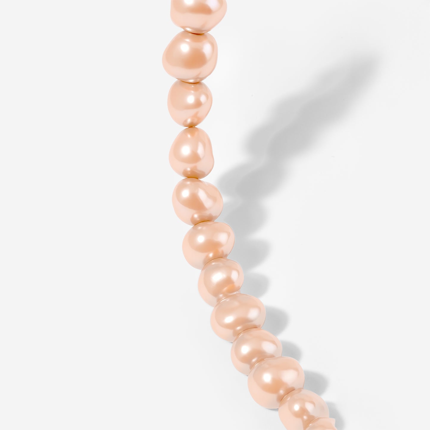 Dusty Rose Perlita Choker Gold