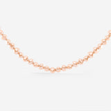 Dusty Rose Perlita Choker Gold