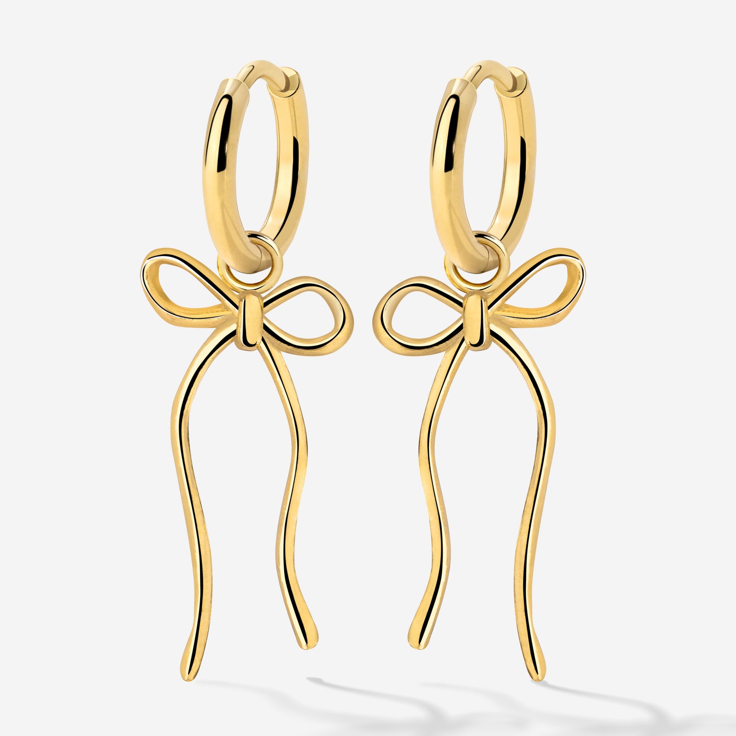 Lovely Loop Hoop Set Small Gold