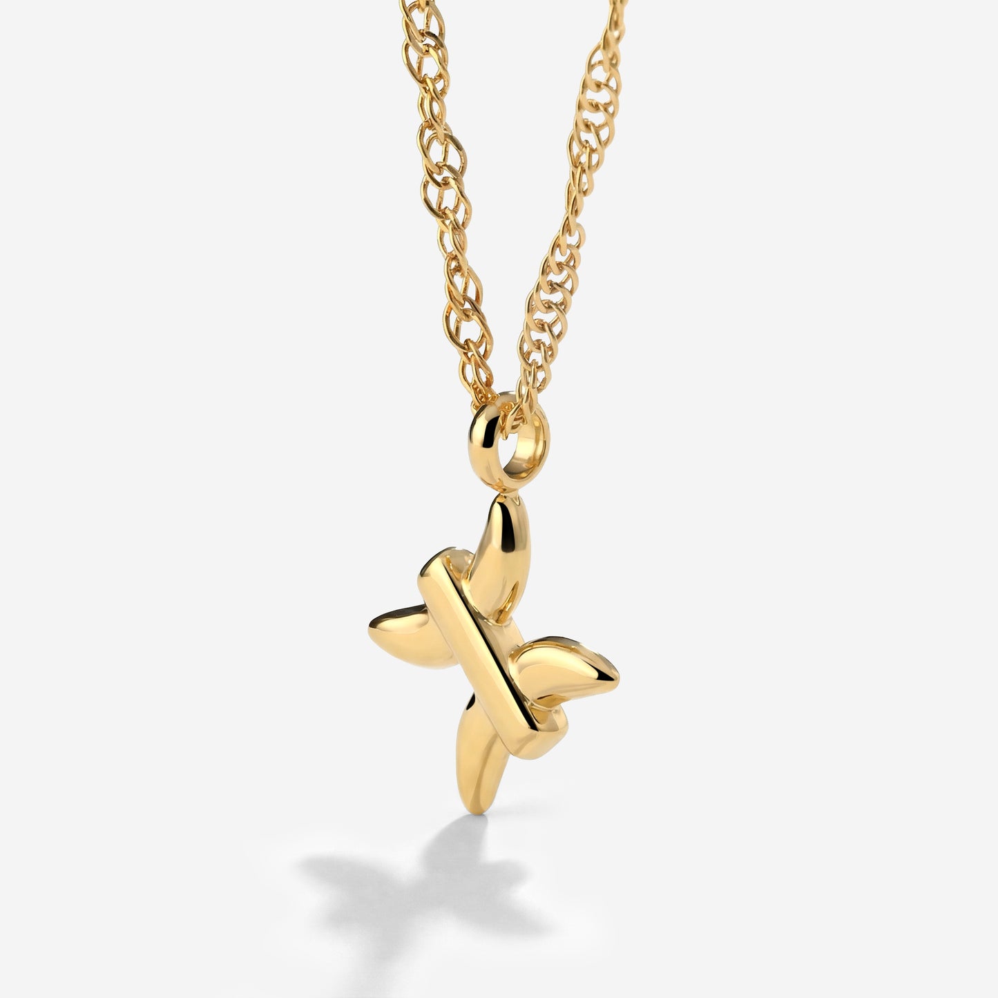 Pisces Bubble Necklace Gold