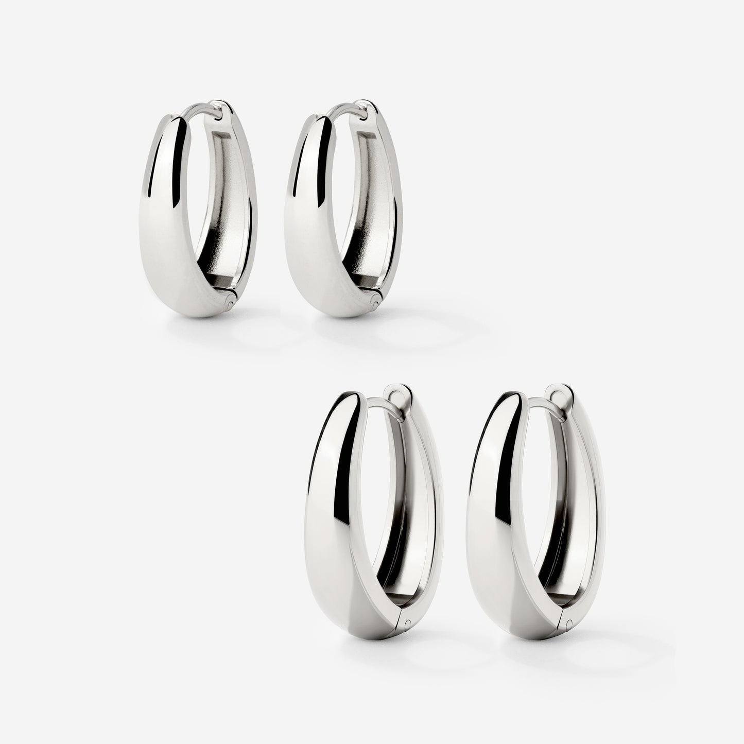 Seeker Hoop Bundle Silber