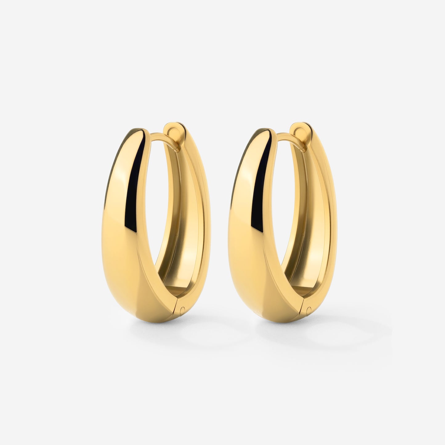 Seeker Hoops Medium Gold