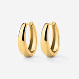 Seeker Hoops Medium Gold