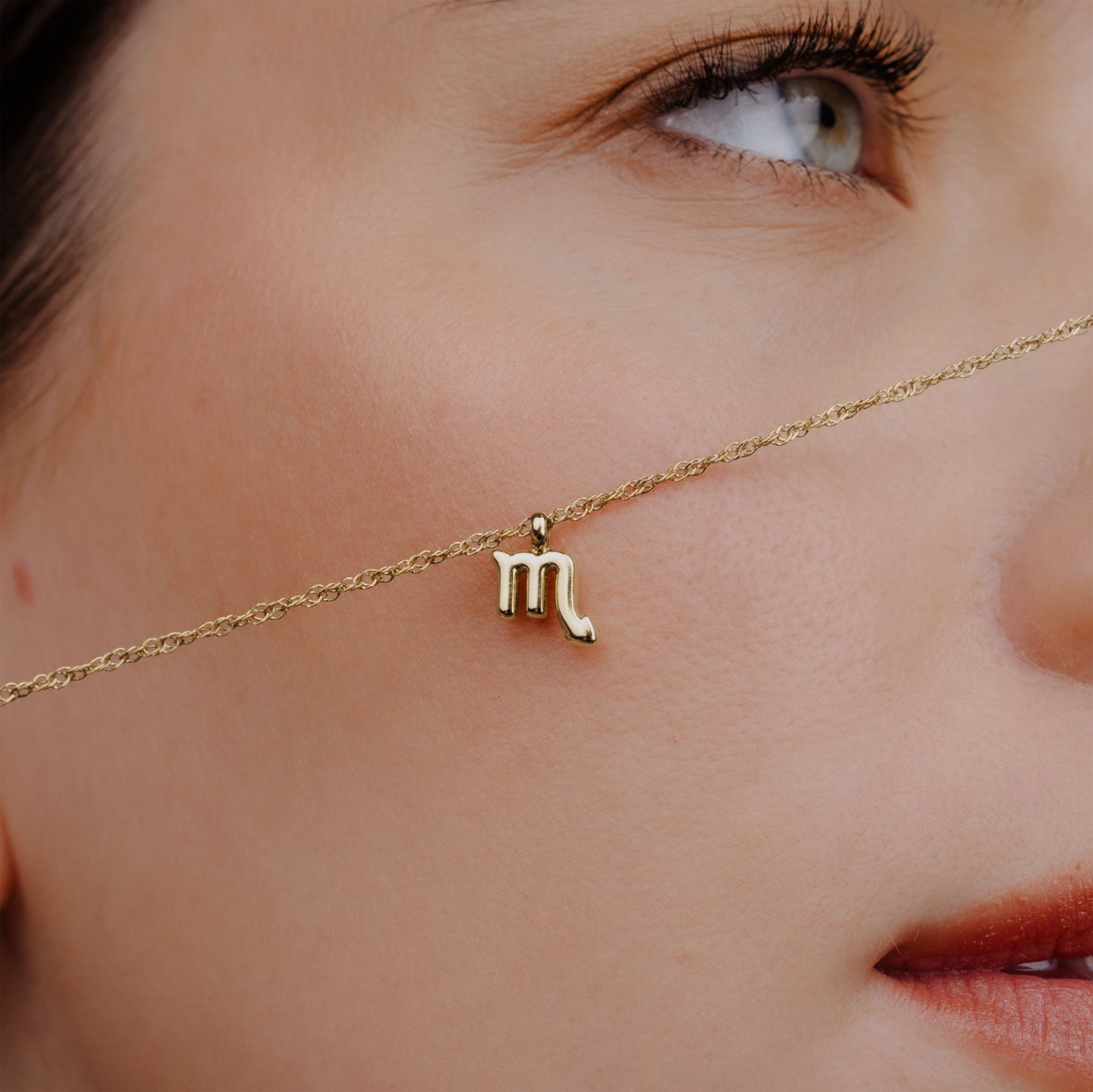 Scorpio Bubble Necklace Gold