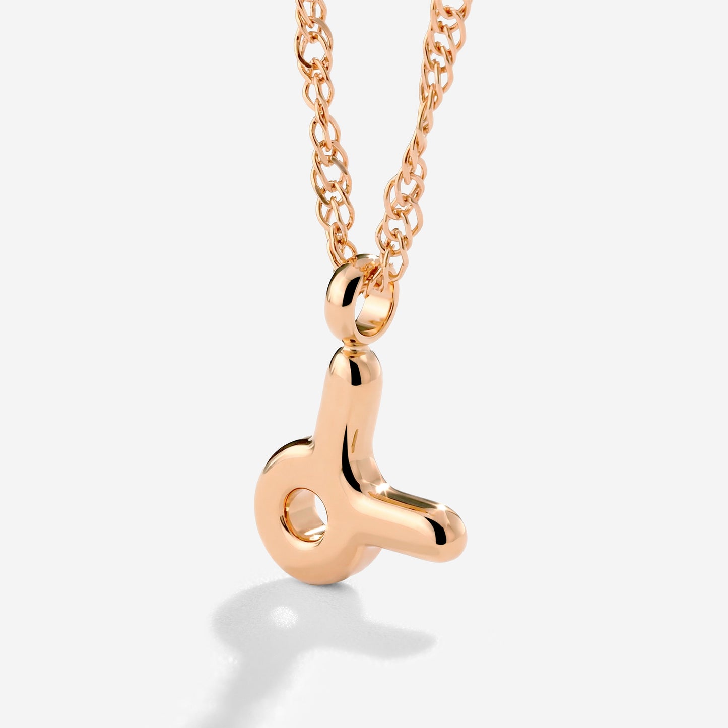 Taurus Bubble Necklace Roségold