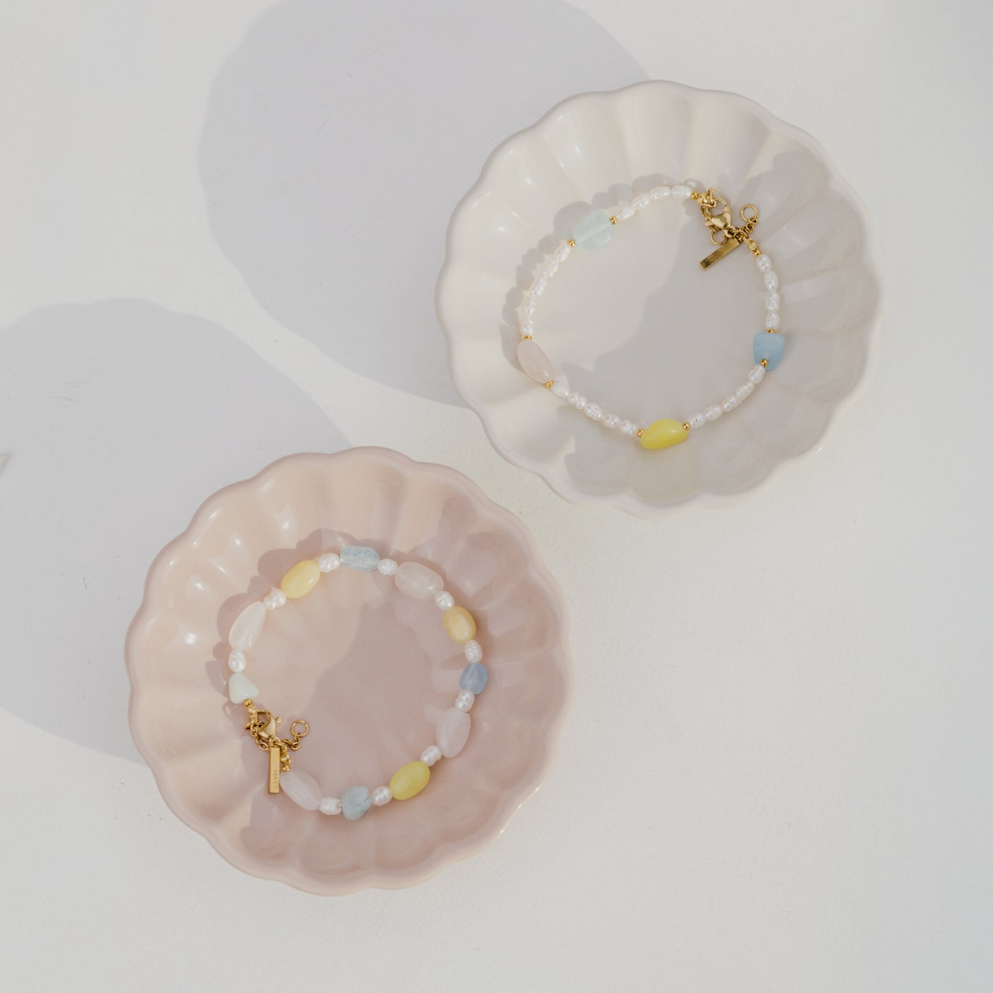 Spring Pastels Bracelet Gold