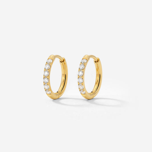 Glimmer Hoops Small Gold