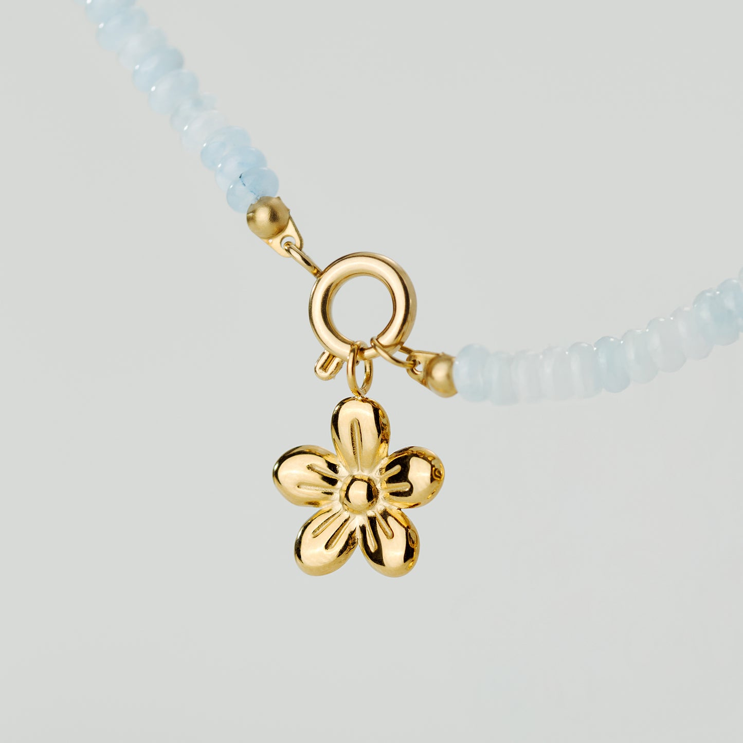 Seastone Charm Necklace Set