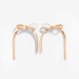 Sweet Bow Earrings Roségold