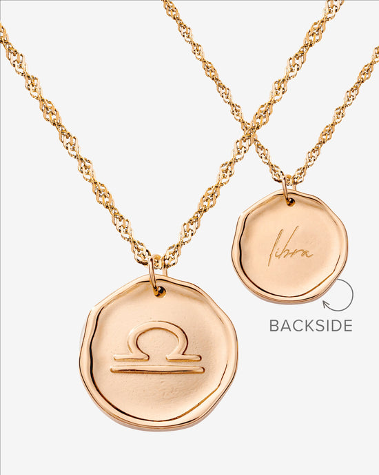 Zodiac Necklace Roségold