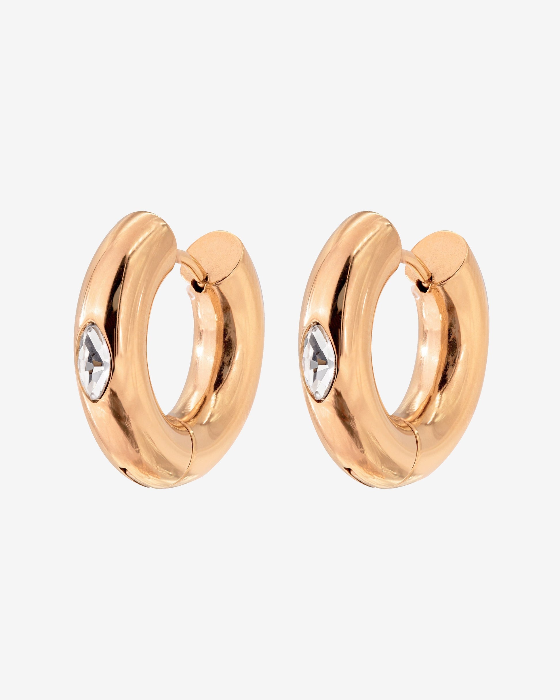 Phat Glowy Hoops Roségold