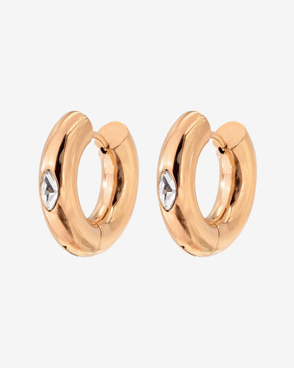 Phat Glowy Hoops Roségold