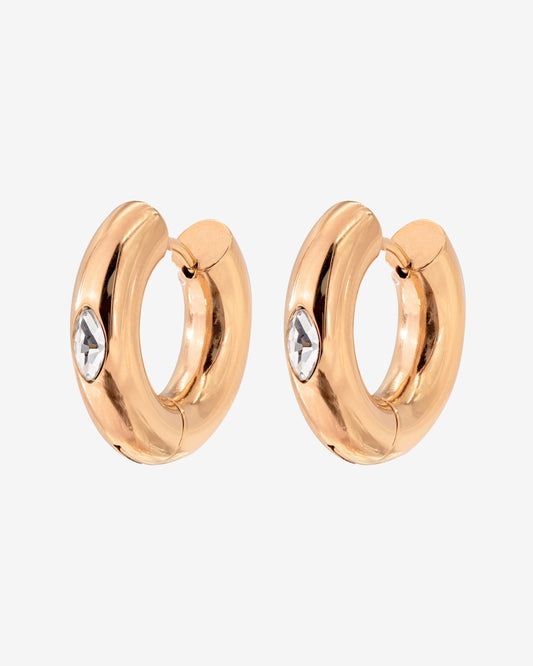 Phat Glowy Hoops Roségold