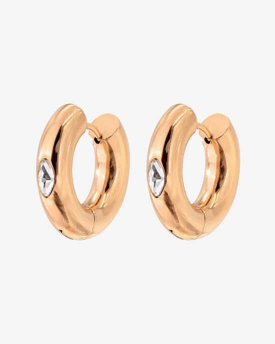 Phat Glowy Hoops Roségold