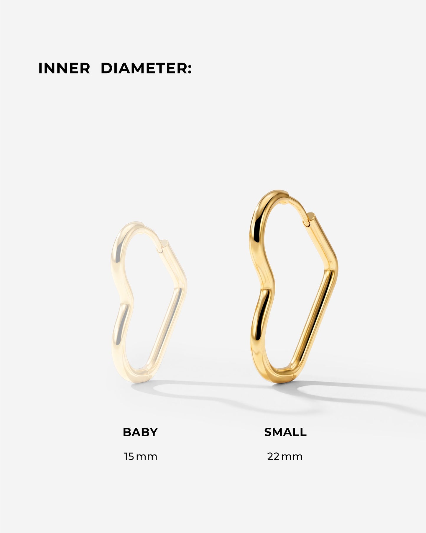 Heartily Hoops Small Roségold