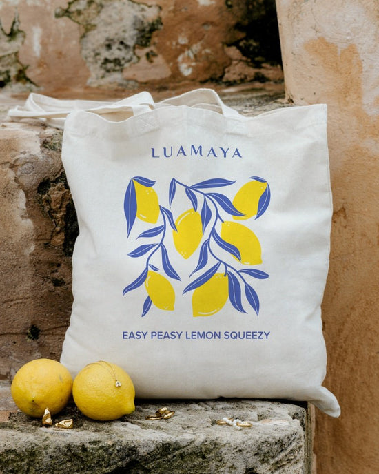 Jutetasche Easy peasy lemon squeezy