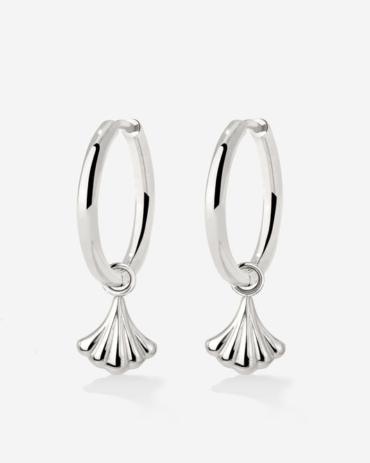 Forever Yours Hoop Set Medium Silber