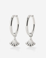 Forever Yours Hoop Set Medium Silber