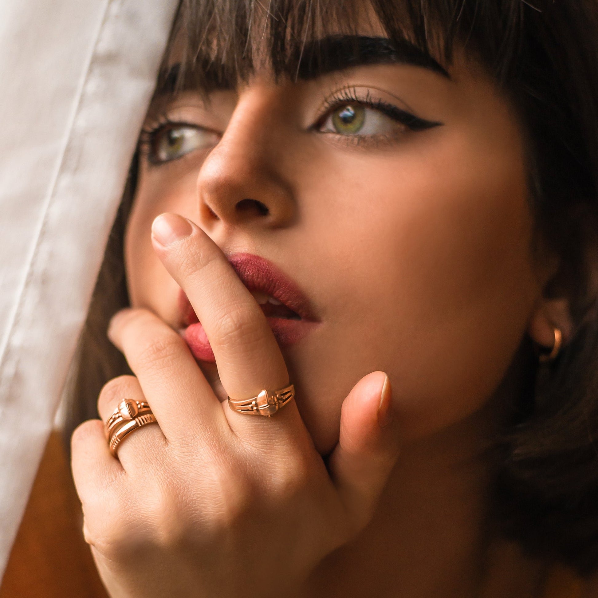 Scarab Ring Roségold