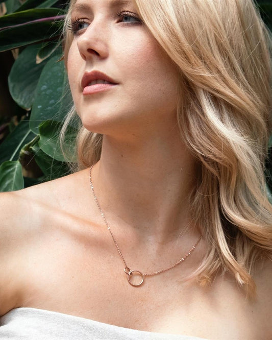 El Caracol Necklace Roségold