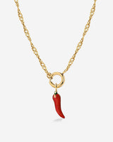 Chili Singapore Chain Necklace Set Gold