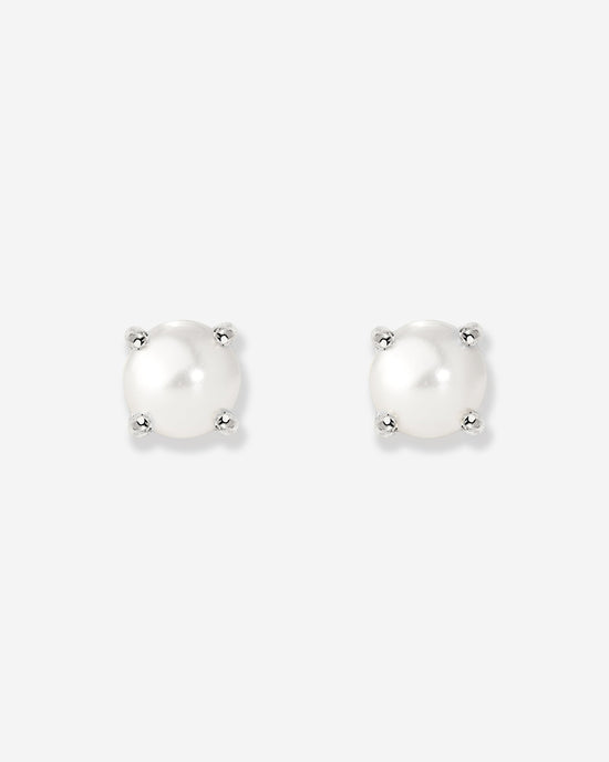 Dream Pearl Studs Silber