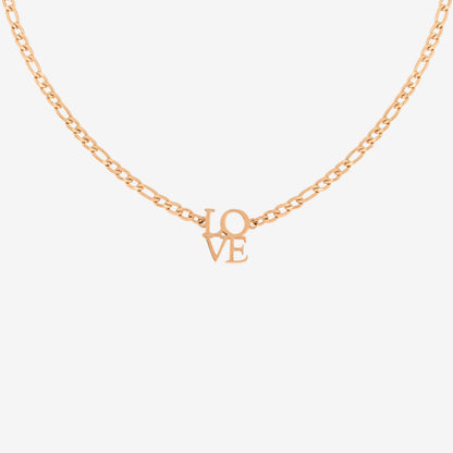 Lots of Love Necklace Roségold