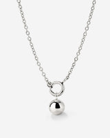 Bubbly Classic Chain Necklace Set Silber
