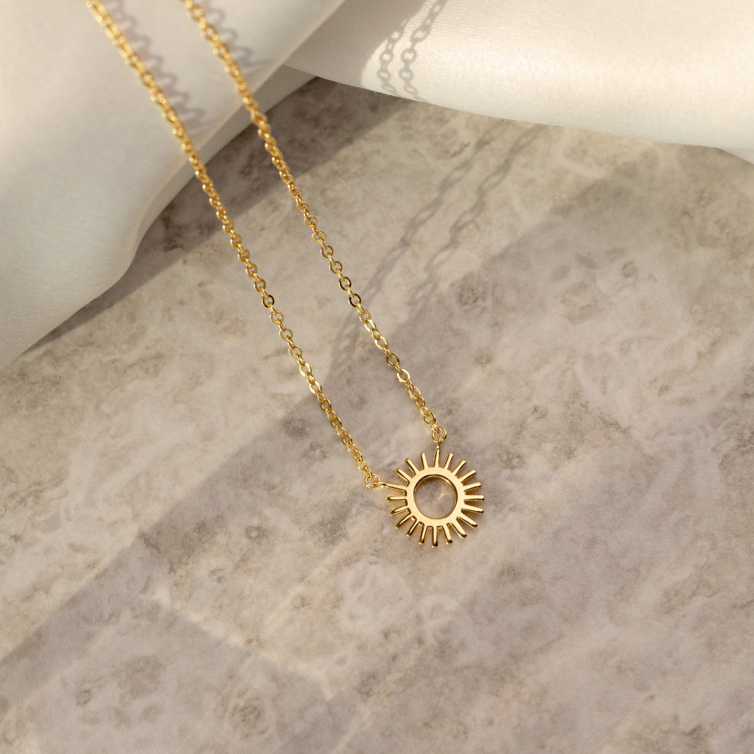 Sol Necklace Silber