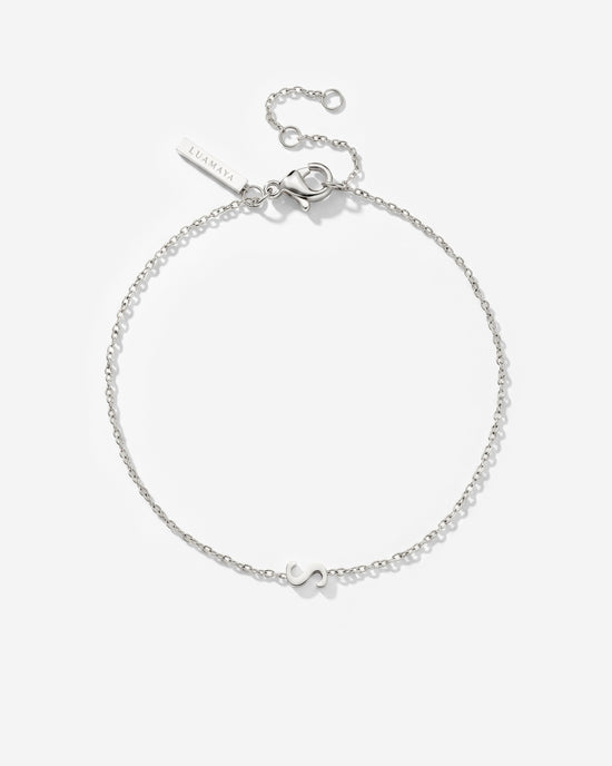 Tiny Letter Bracelet