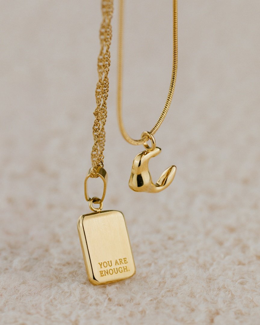 You are enough Necklace Silber