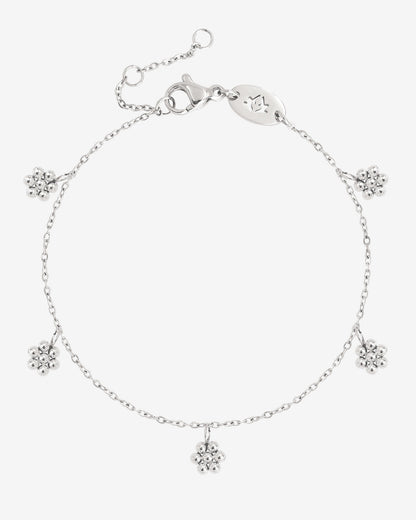 Blooming Anklet Silber