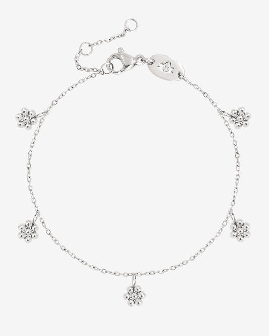 Blooming Anklet Silber