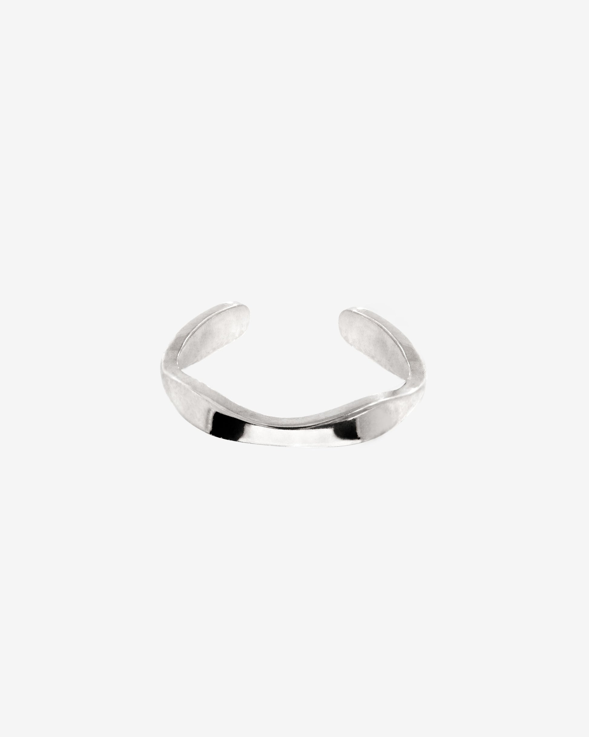Offbeat Ear Cuff Silber