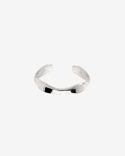 Offbeat Ear Cuff Silber