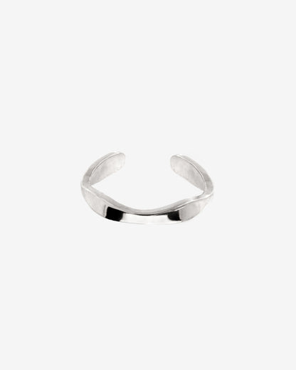 Offbeat Ear Cuff Silber