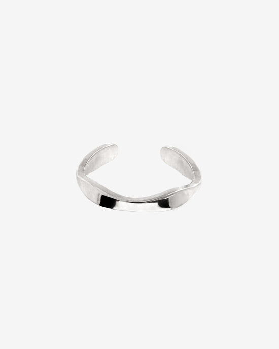 Offbeat Ear Cuff Silber