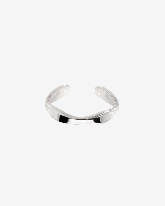Offbeat Ear Cuff Silber