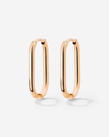 Oval Hoops Small Roségold